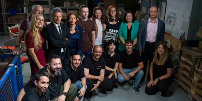 La diputada Mati Díaz visita las localizaciones de interior de este proyecto audiovisual que obtuvo el segundo premio del Concurso de Producción Audiovisual del Festival Internacional de Cine de Almería